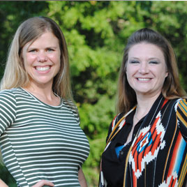 Abracadabra's Christy and Jennifer